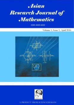 Asian Research Journal of Mathematics