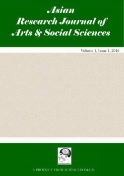 Asian Research Journal of Arts & Social Sciences