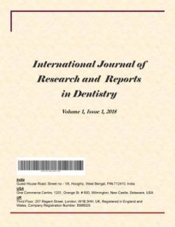 International Journal of Research and Reports in Dentistry